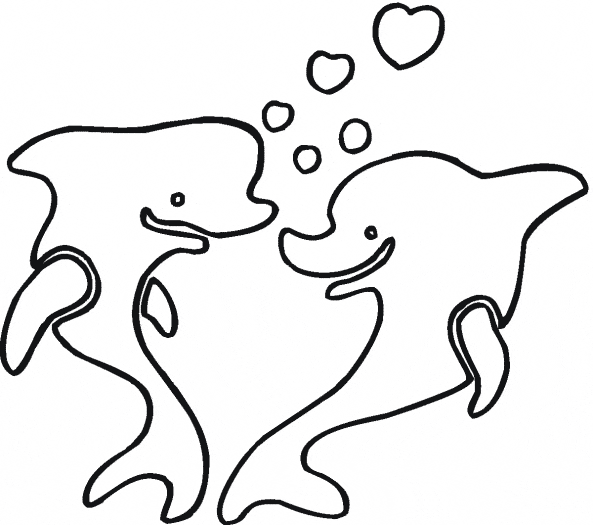 Harbor Porpoise coloring page - Animals Town - Animal color sheets ...