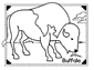 African Buffalo coloring pages