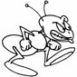 Ant coloring page