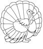 Australian Brush-turkey coloring page