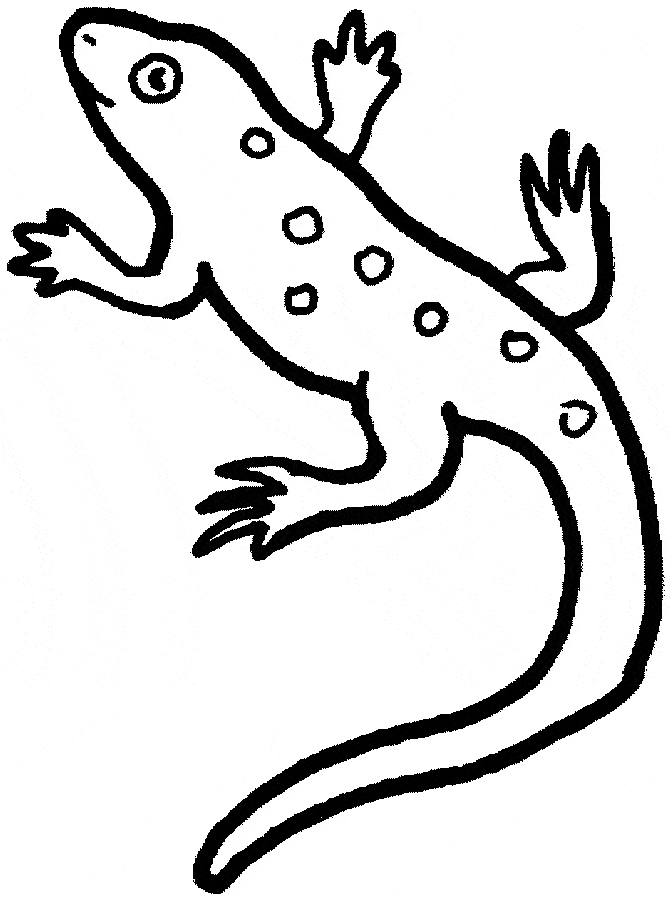 free Basilisk coloring page printable