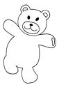 Bear coloring page