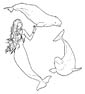 Beluga Whale coloring page