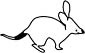 Bilby coloring page