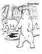 Black Bear coloring page