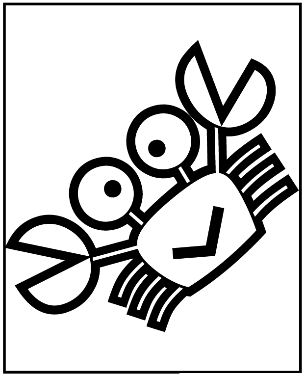 Blue Crab coloring page