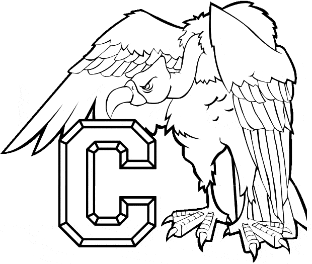 free Condor coloring page