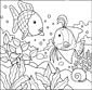 Discus coloring page