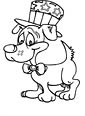 Dog coloring page