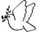 dove coloring page