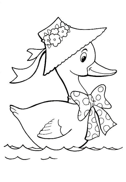 Download Duck Coloring Page Animals Town Animal Color Sheets Duck Picture