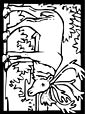 Elk coloring page