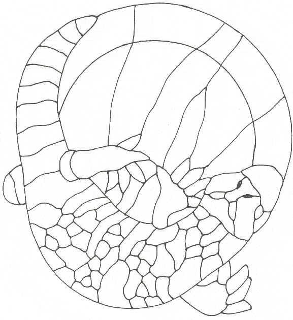 Gila monster coloring page - Animals Town - Free Gila monster color sheet