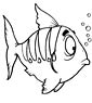 Goldfish coloring page