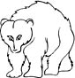 Grizzly Bear coloring page