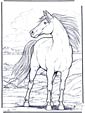 Horse coloring page