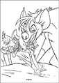 Hyena coloring page