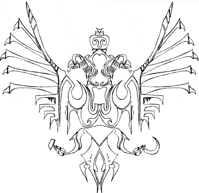 free Imperial Eagle coloring page