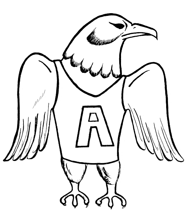 free Imperial Eagle coloring page