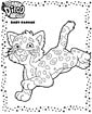 Jaguar coloring page