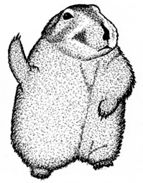 free Lemming coloring page