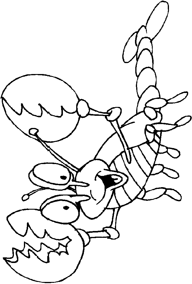 free Lobster coloring page