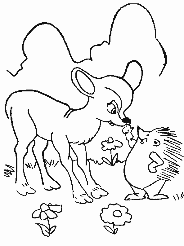 free Nilgai coloring page