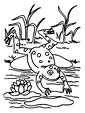 Poison Dart Frog coloring page