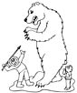 Polar Bear coloring page