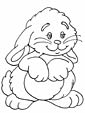 rabbit coloring page