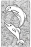 River Dolphin coloring page