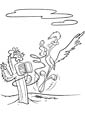 Roadrunner coloring page