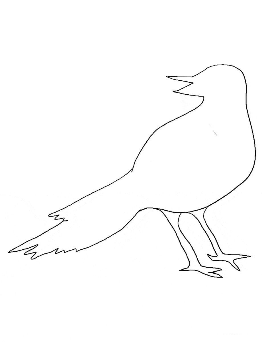 free Rook coloring page