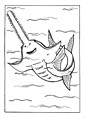 Sawfish coloring page