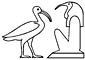 Scarlet Ibis coloring page