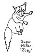 Sugar Glider coloring page
