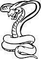 Viper coloring page