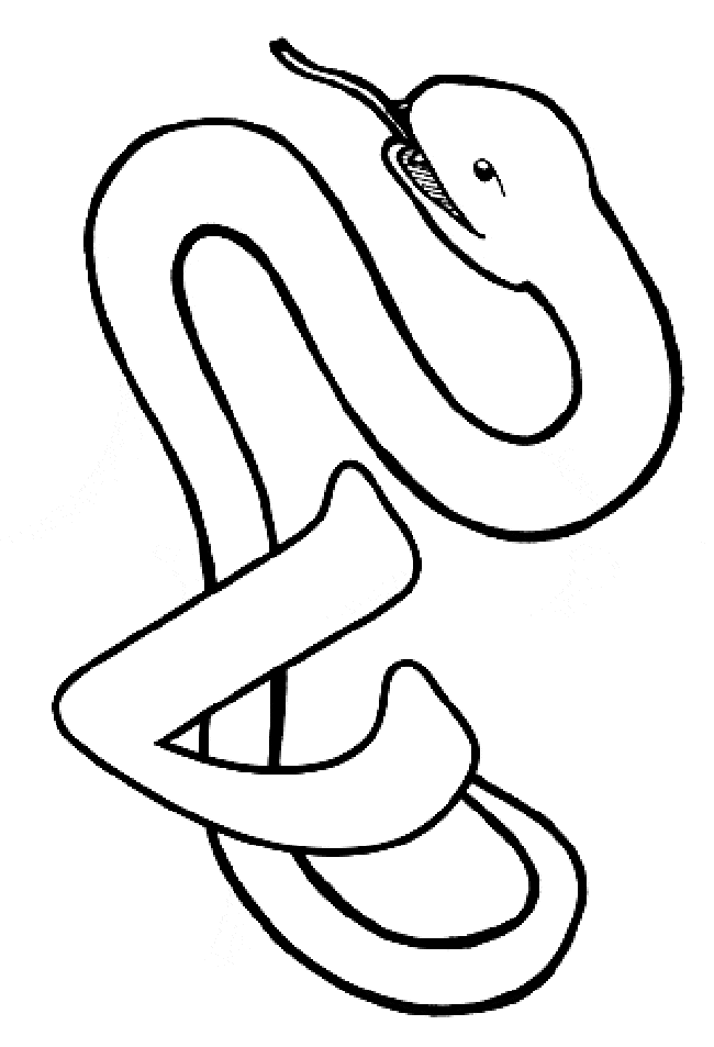 free Viper coloring page